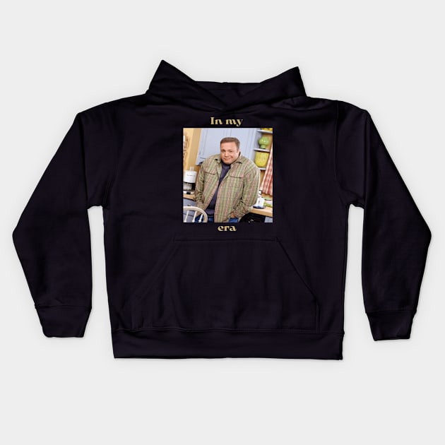 In my Kevin James Eric Lamonsoff era meme Kids Hoodie by GoldenHoopMarket